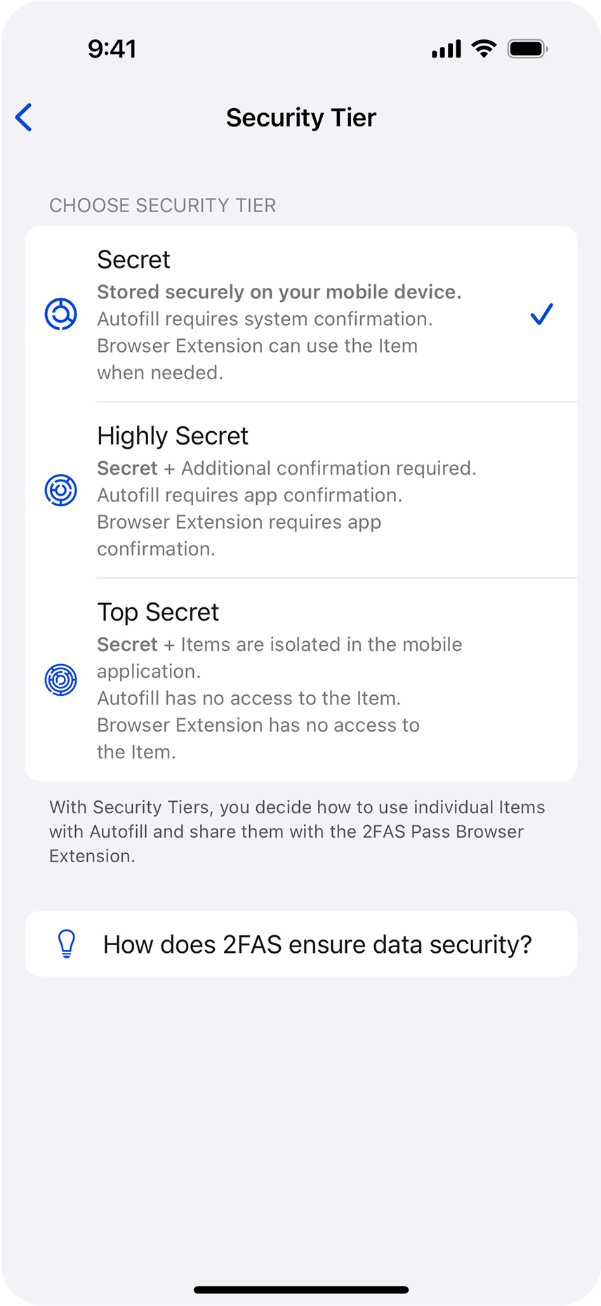 2FAS Pass App - Connect
