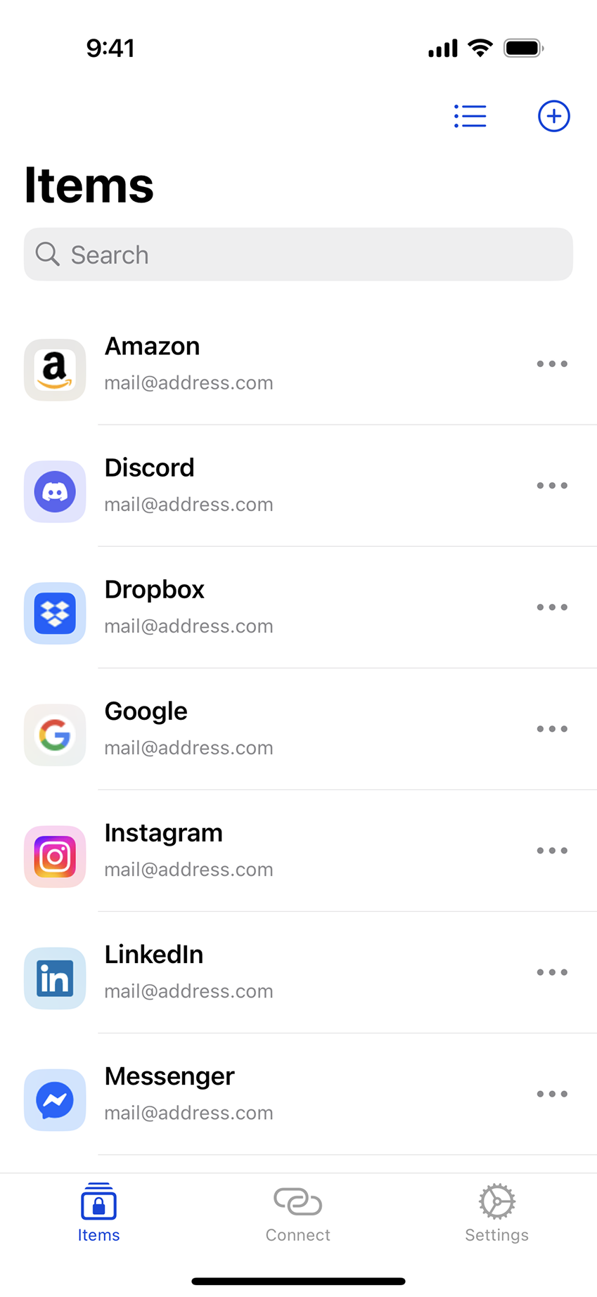 2FAS Pass App - Passwords